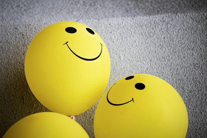 Smileys enthousiaste