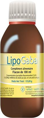 Flacon de LipoGaba du laboratoire Perfect Health Solutions