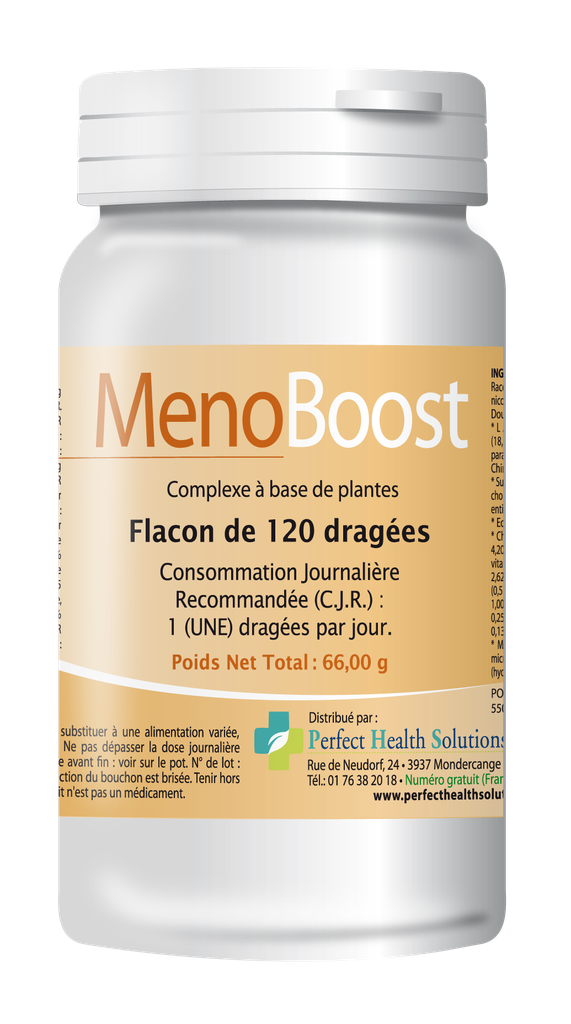 MenoBoost laboratoire Perfect Health Solutions