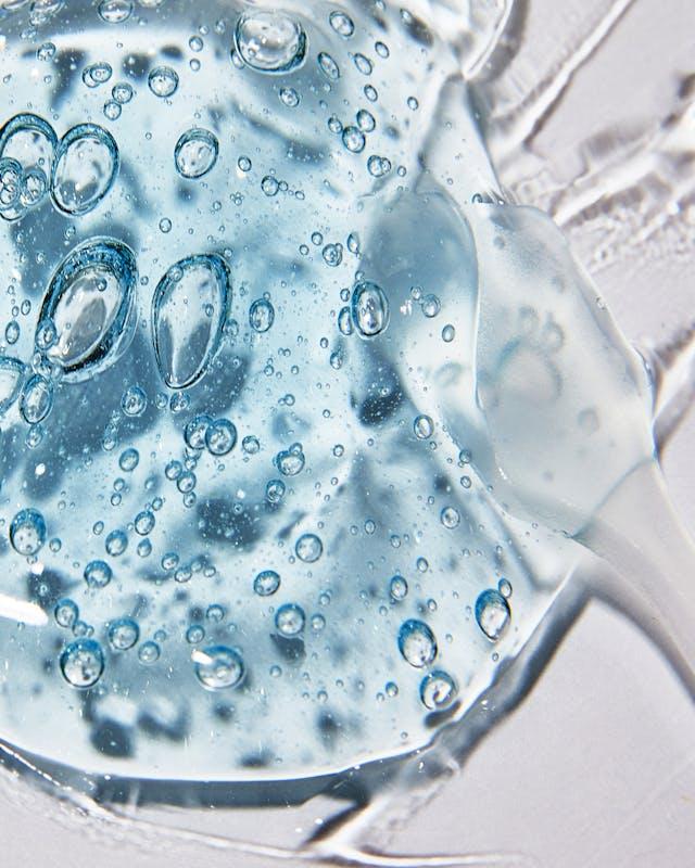 acide hyaluronique bleu clair 