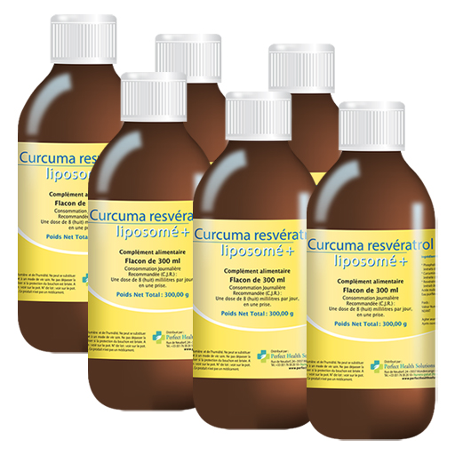Curcuma Resveratrol Liposomé 300 ml Perfect Health Solutions