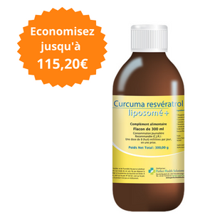 Pack Curcuma  Resveratrol Liposomé N