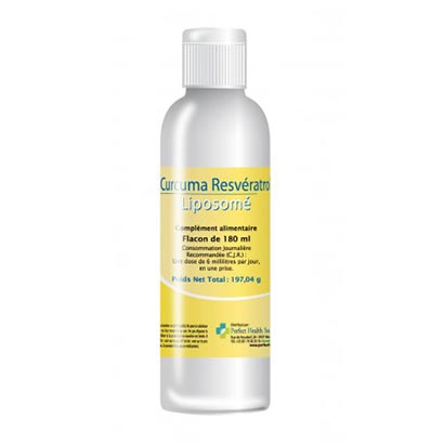 Curcuma Resveratrol Liposomé 180ml