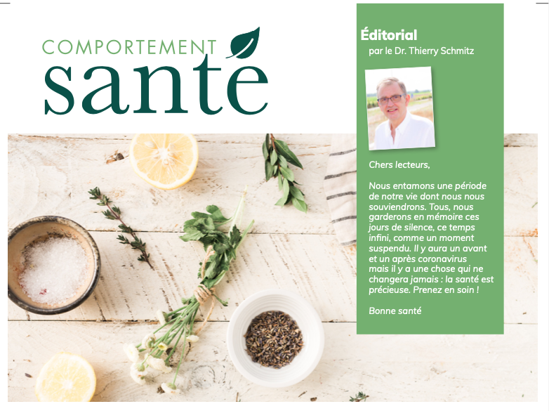 Comportement Santé n°66 Mai/Juin/Juillet 2020
