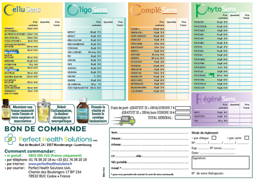 Bon de commande 2025 FR