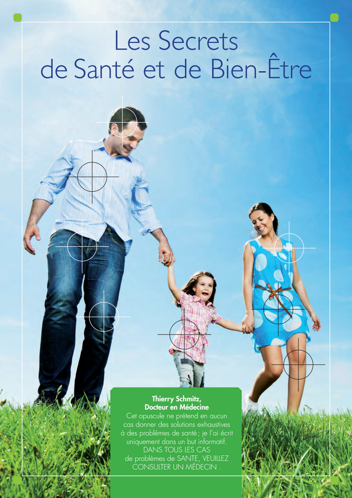 Les secrets de santé et de bien-être